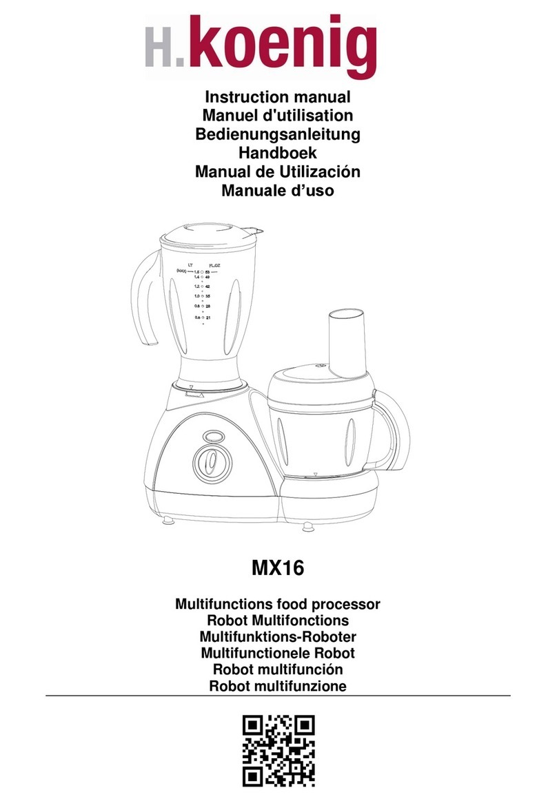 H.Koenig MX16 instruction manual