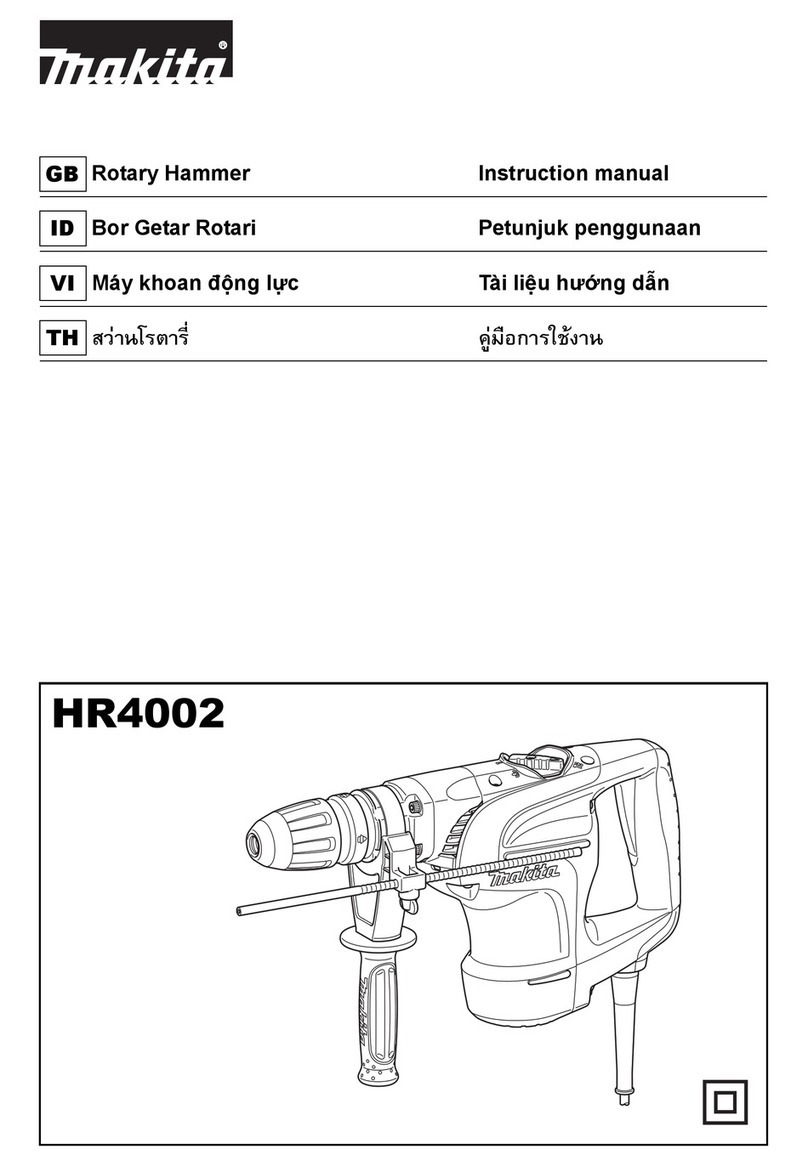 Makita HR4002 instruction manual