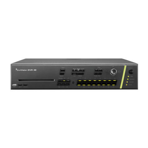 Interlogix TruVision DVR 42 User manual
