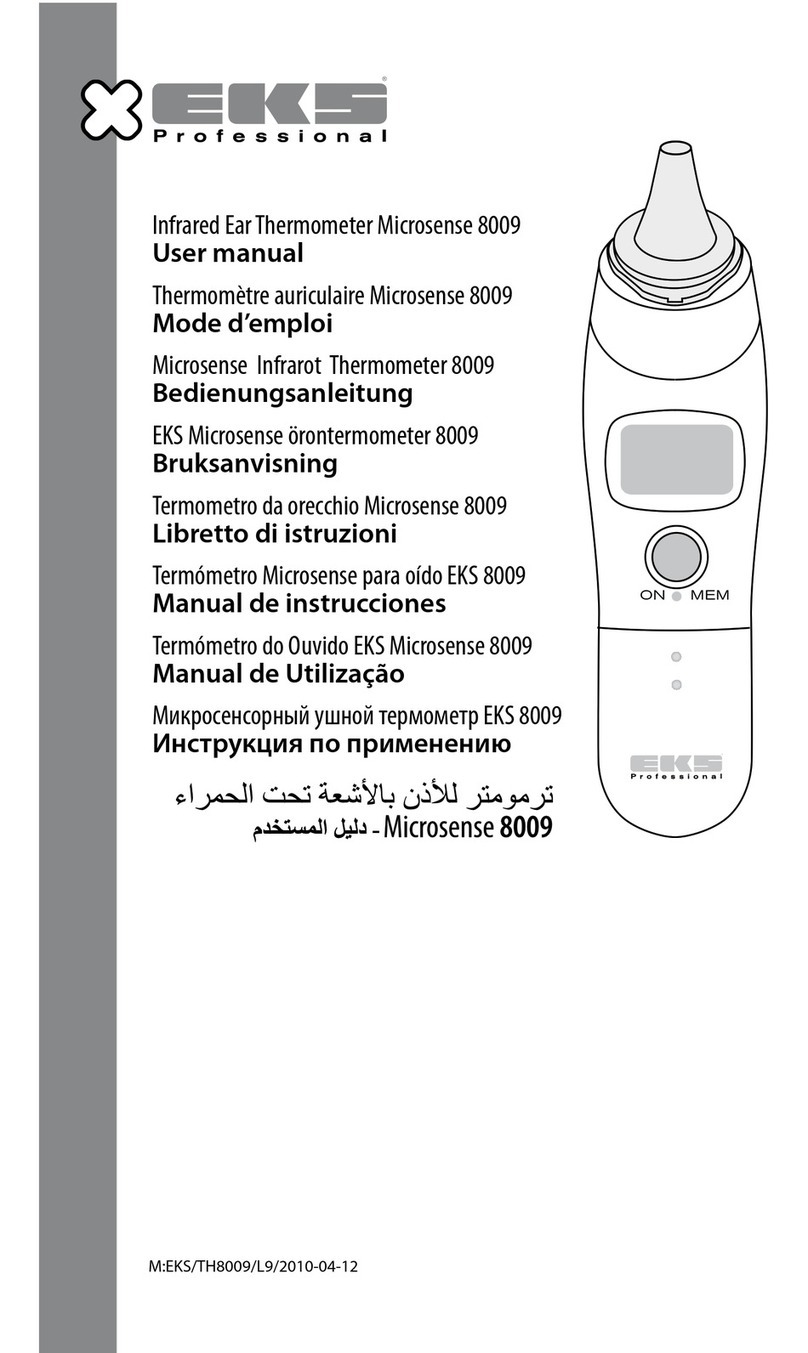 eks Microsense 8009 User manual