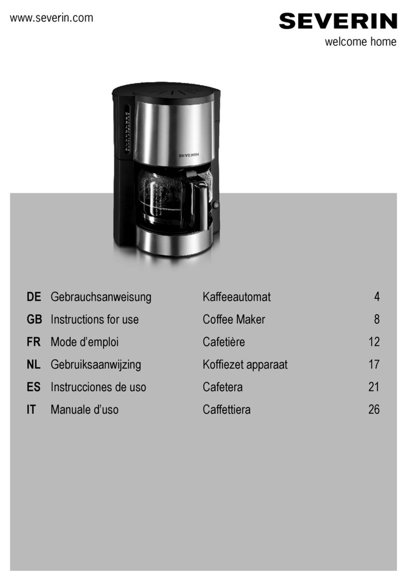 SEVERIN KS9699 Instructions for use