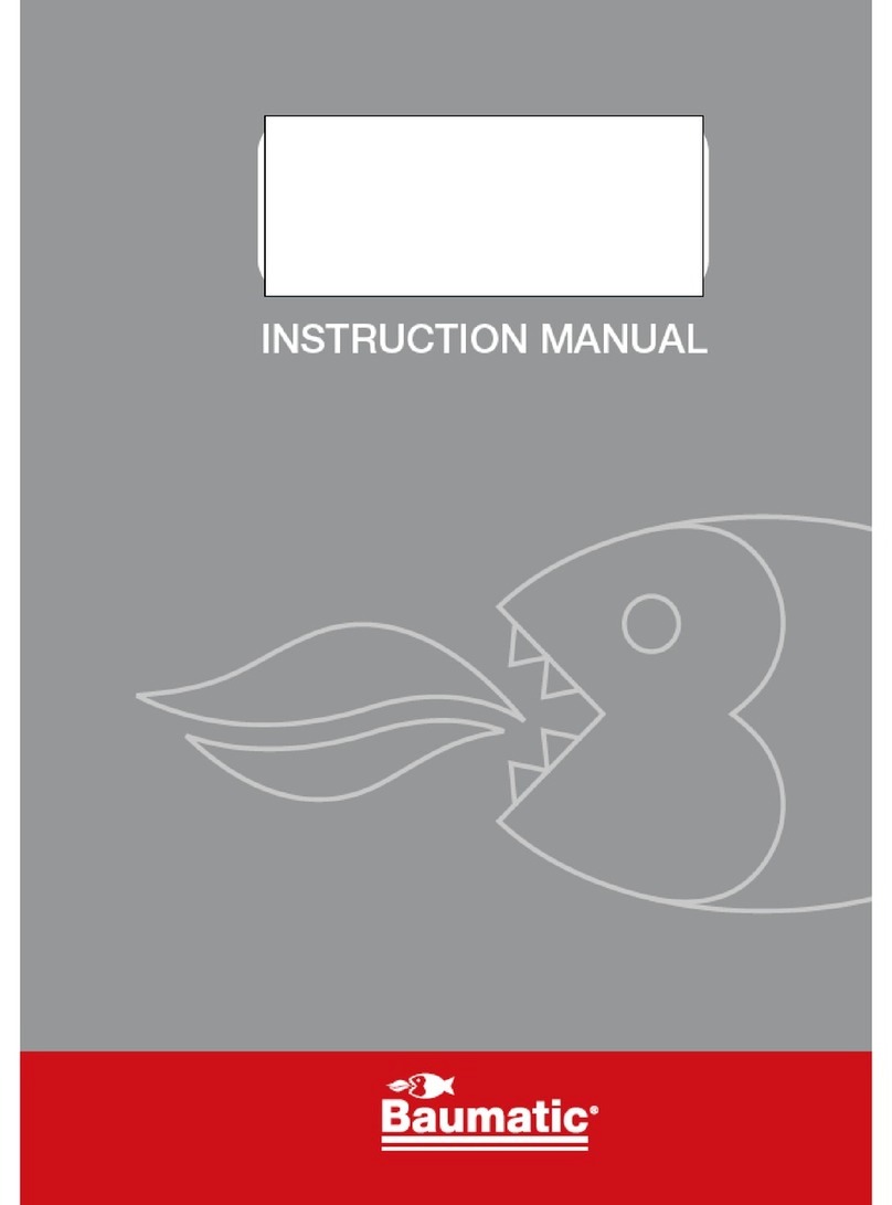 Baumatic BO667TS-DD User manual