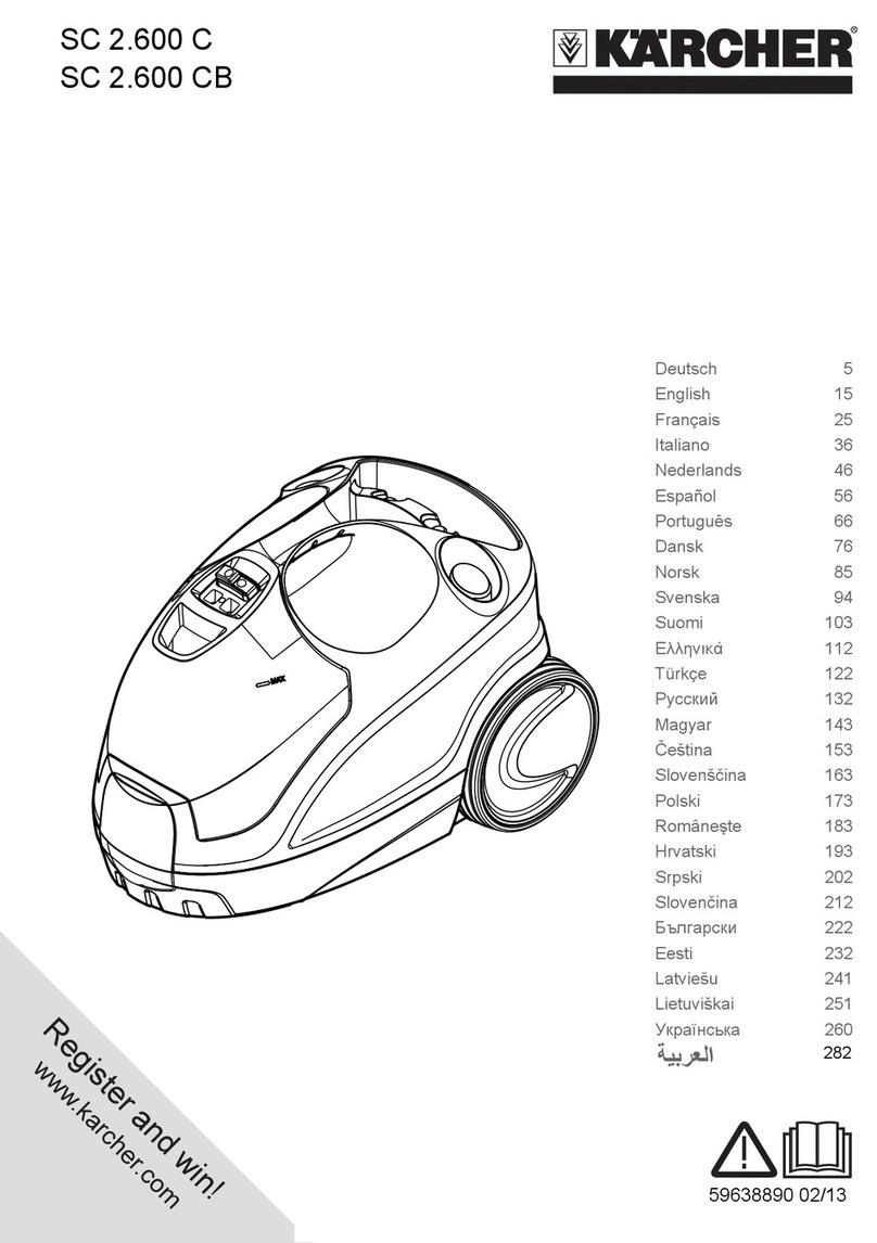 Kärcher SC 2.600 C User manual