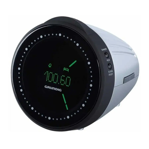 Grundig Sonoclock 395 Q User manual