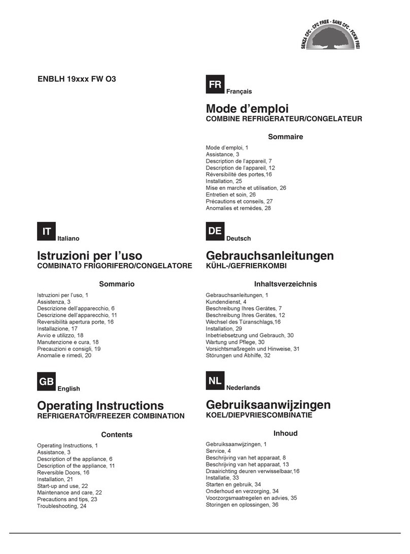 Hotpoint ENBLH 19xxx FW O3 User manual