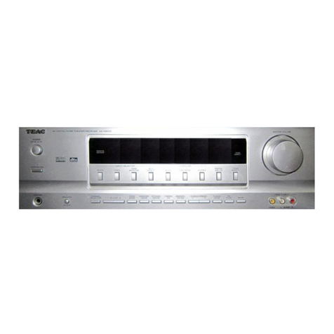 Teac AG-D8000 User manual
