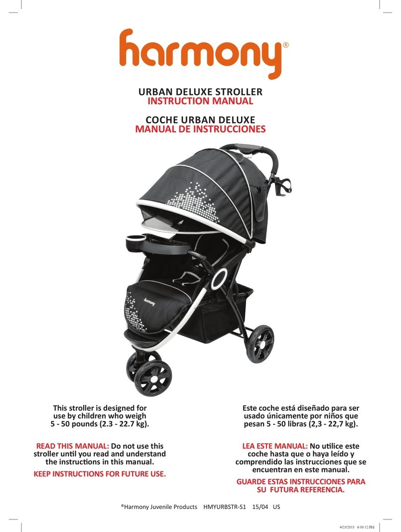 Harmony URBAN DELUXE instruction manual