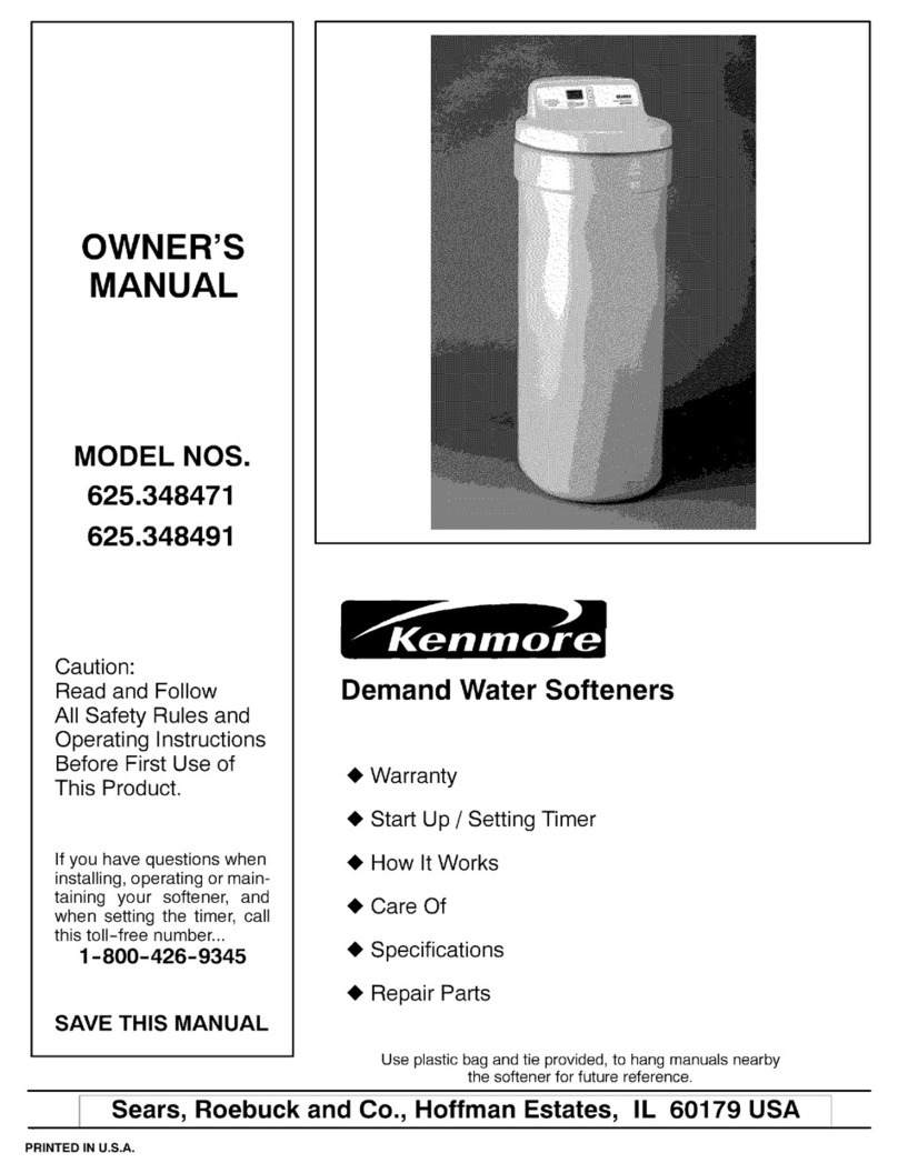 Kenmore 625.348471 owner's manual