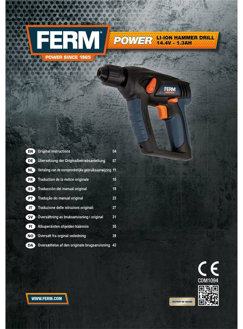 Ferm CDM1094 User manual