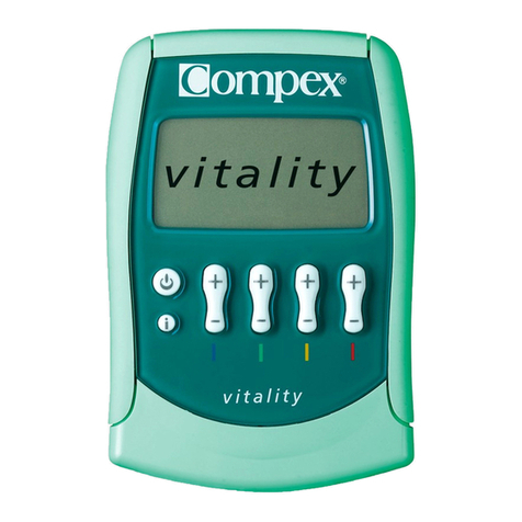 Compex Vitality User manual Compex Vitality User manual