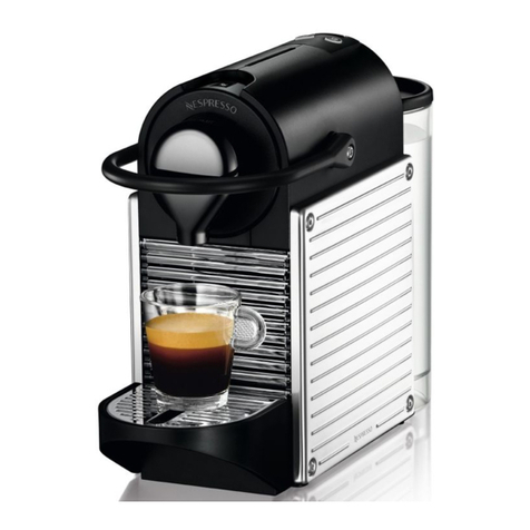 Nespresso Pixie Clips User manual