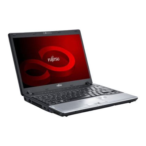 Fujitsu LifeBook P702 user guide