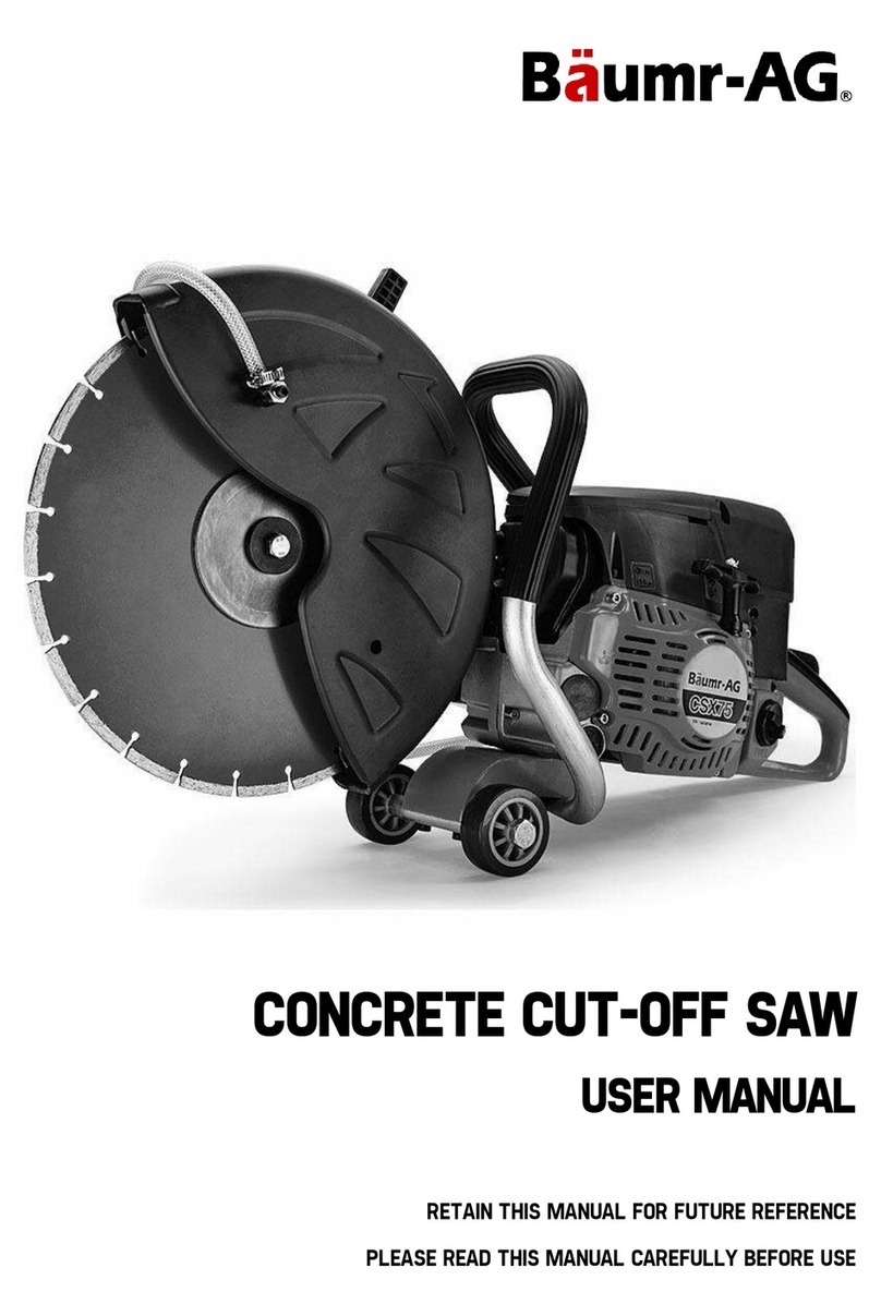 Baumr consaw75bbmracab user manual
