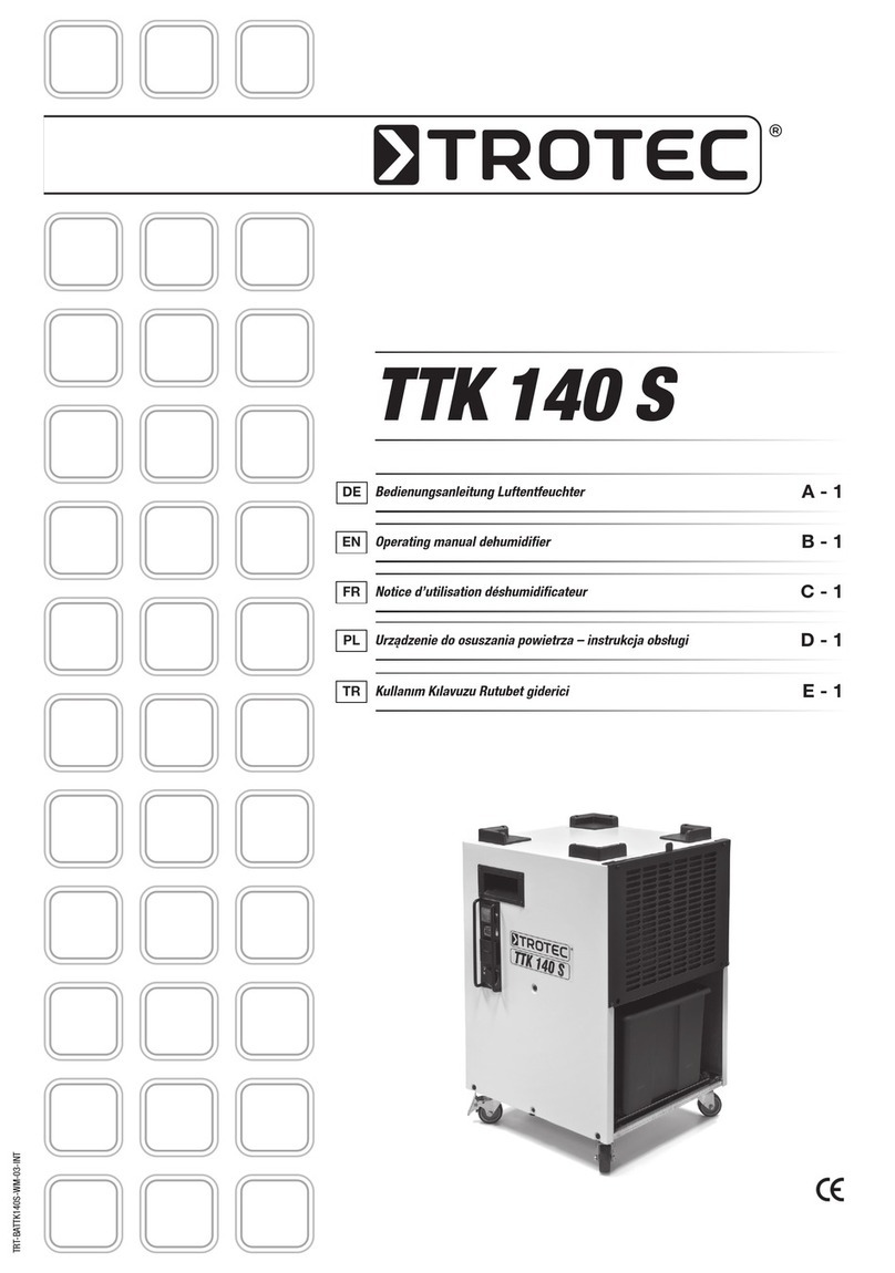 Trotec TTK 140 S operating manual