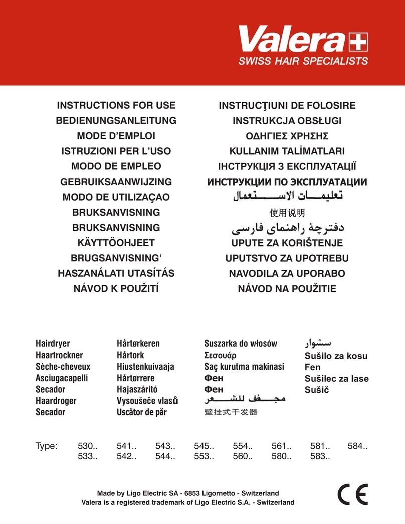 VALERA 530 User manual
