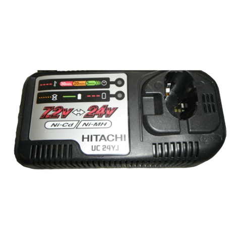 Hitachi UC 24YJ Troubleshooting guide