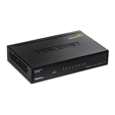 TRENDnet TEG-S81g User manual