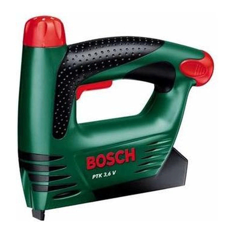 Bosch PTK 3 operating instructions