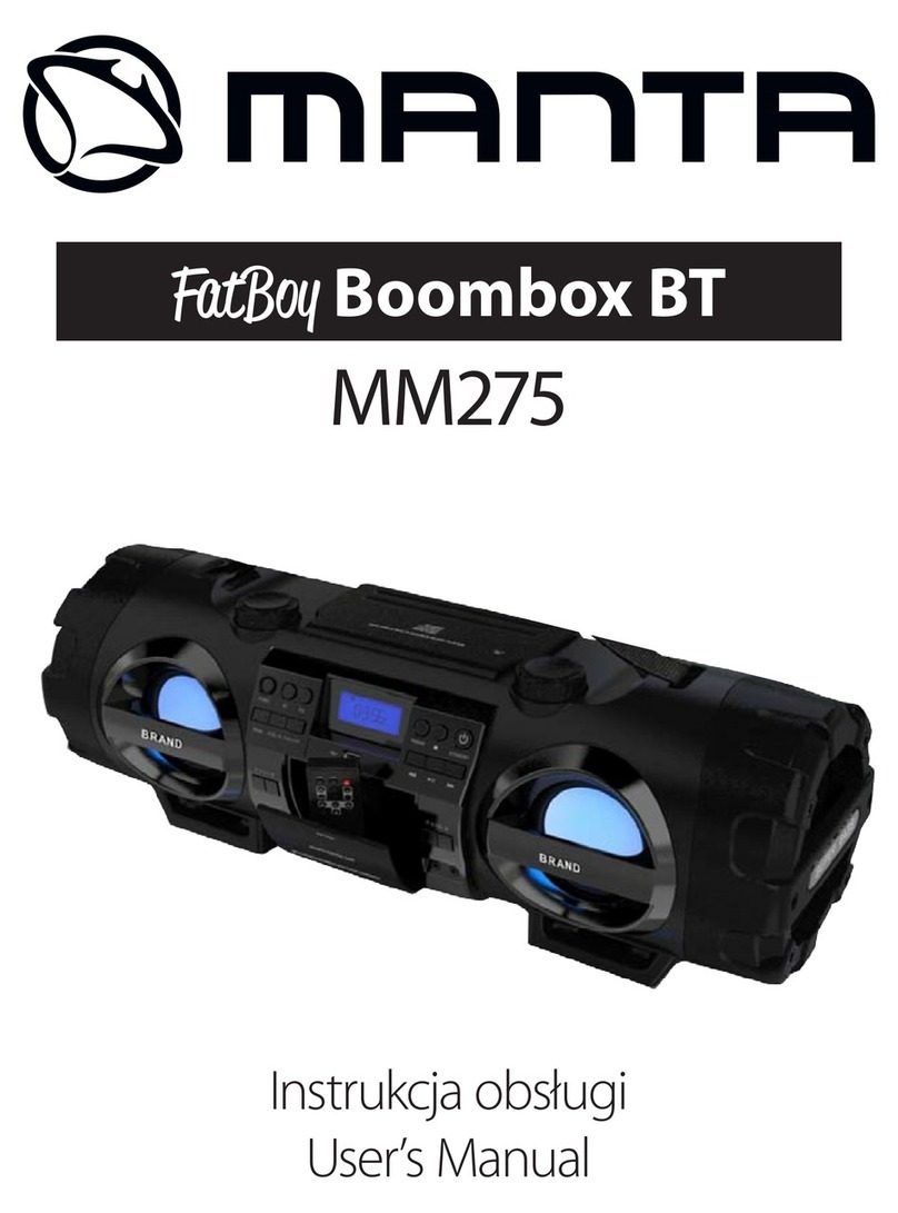 Manta MM275 User manual