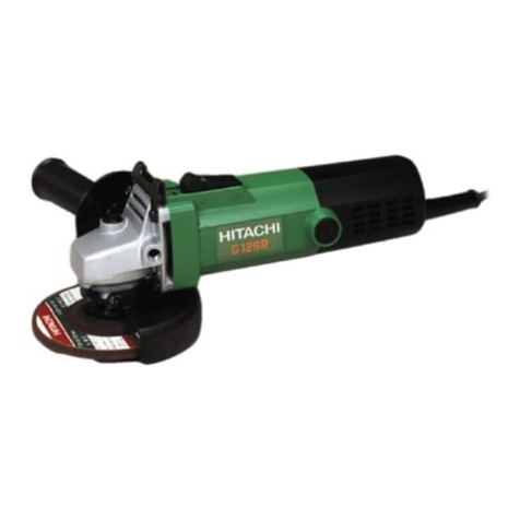Hitachi G10SR Operator's manual