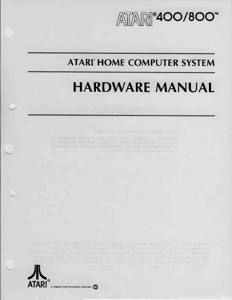 Atari 400 Hardware manual