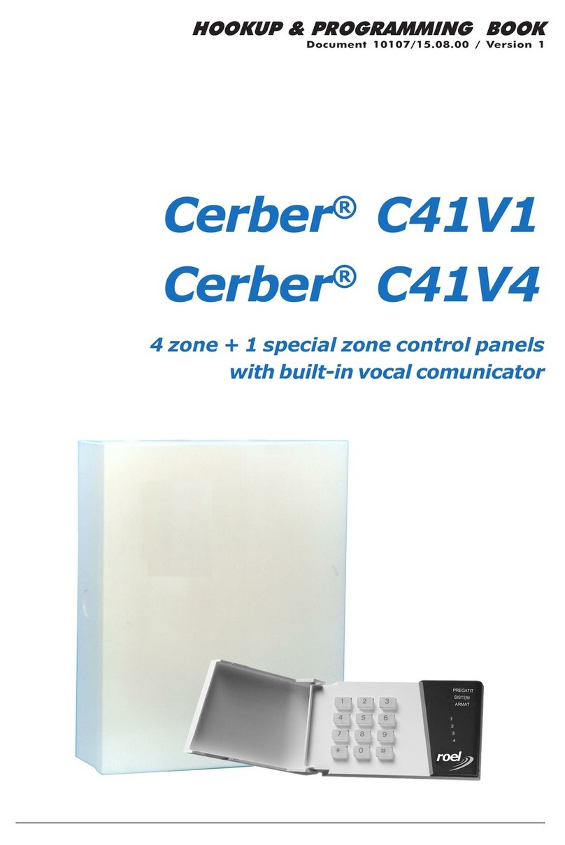 ROEL Cerber C41V1 Programming manual ROEL Cerber C41V1 Programming manual