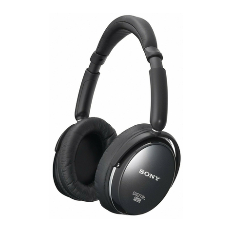 Sony DIGITAL NOISE CANCELING HEADPHONES... Servise manual