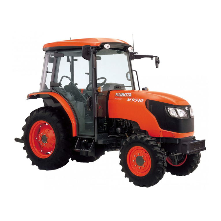 Kubota Power Krawler M8540 NARROW User manual