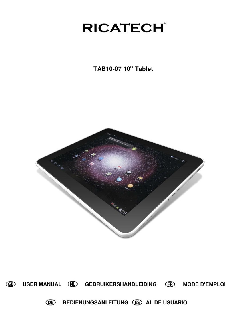 Ricatech TAB10-07 user manual