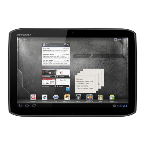 Motorola DROID XYBOARD 8.2 User manual
