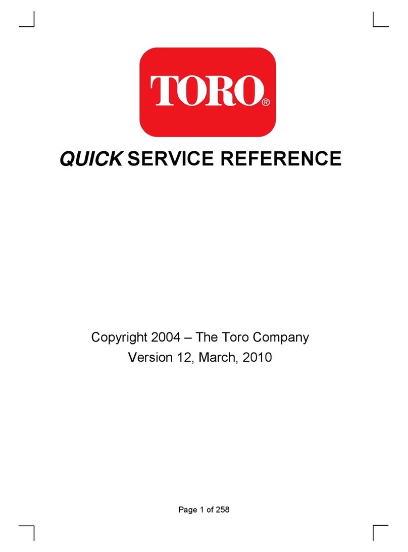Toro REELMASTER 6500 D User manual Toro REELMASTER 6500 D User manual