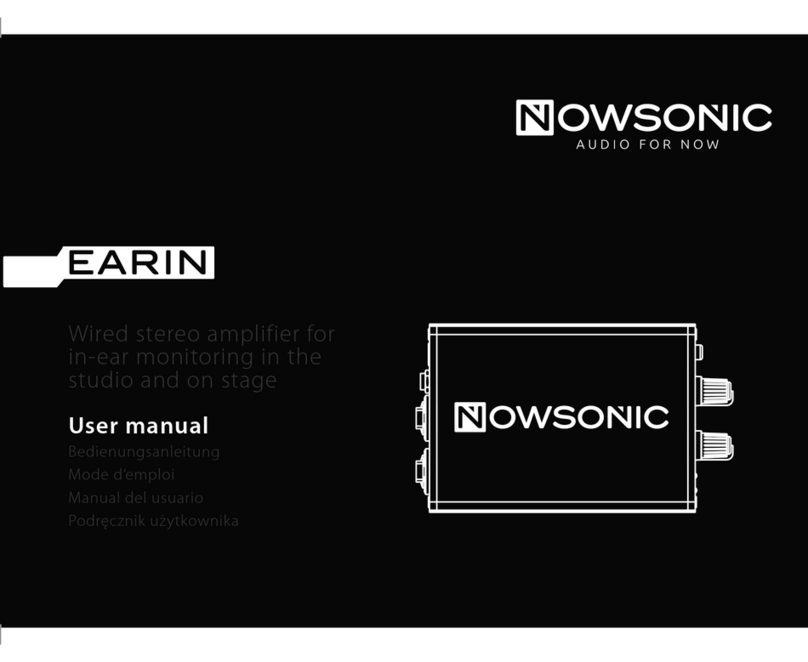 Nowsonic EARIN User manual