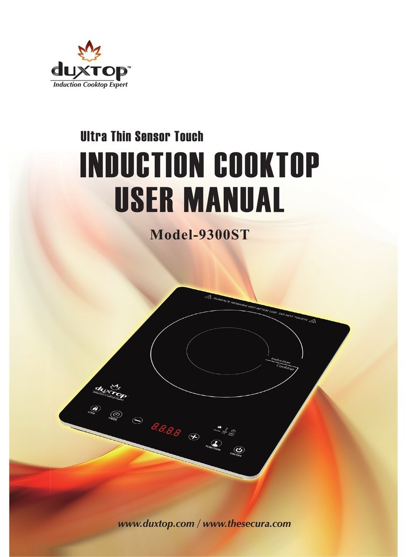 duxtop 9300ST user manual