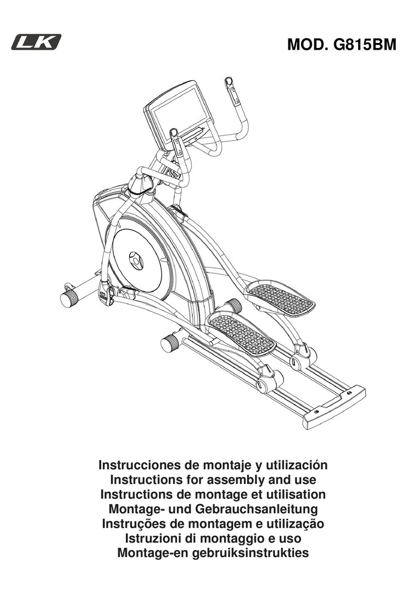 LK G815BM Instructions for assembly and use