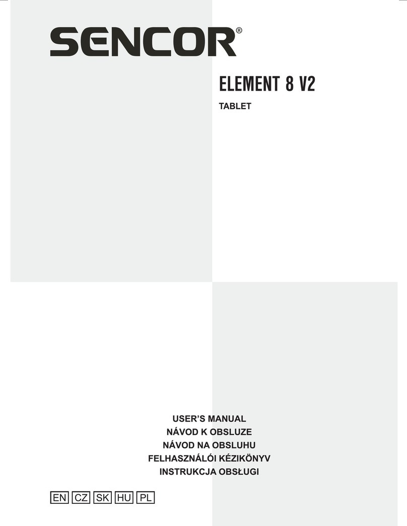 Sencor ELEMENT 8 V2 user manual
