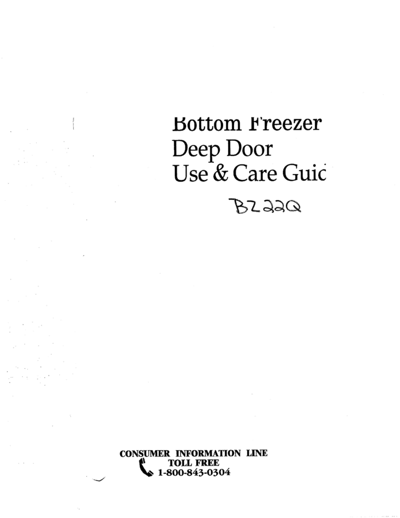 Amana BZ22QW User manual