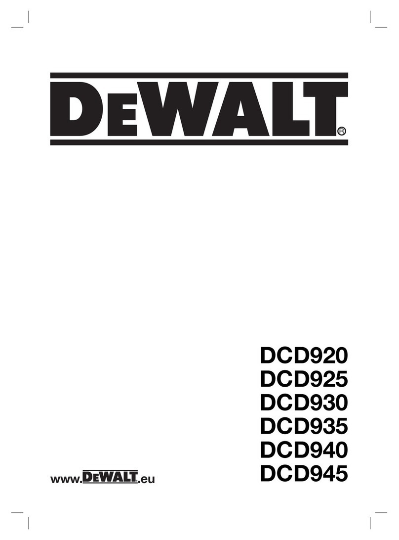 DeWalt DCD920 manual