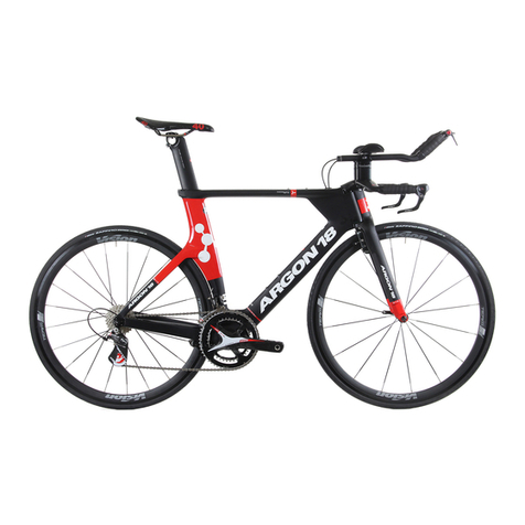 ARGON18 E-118 NEXT User manual ARGON18 E-118 NEXT User manual