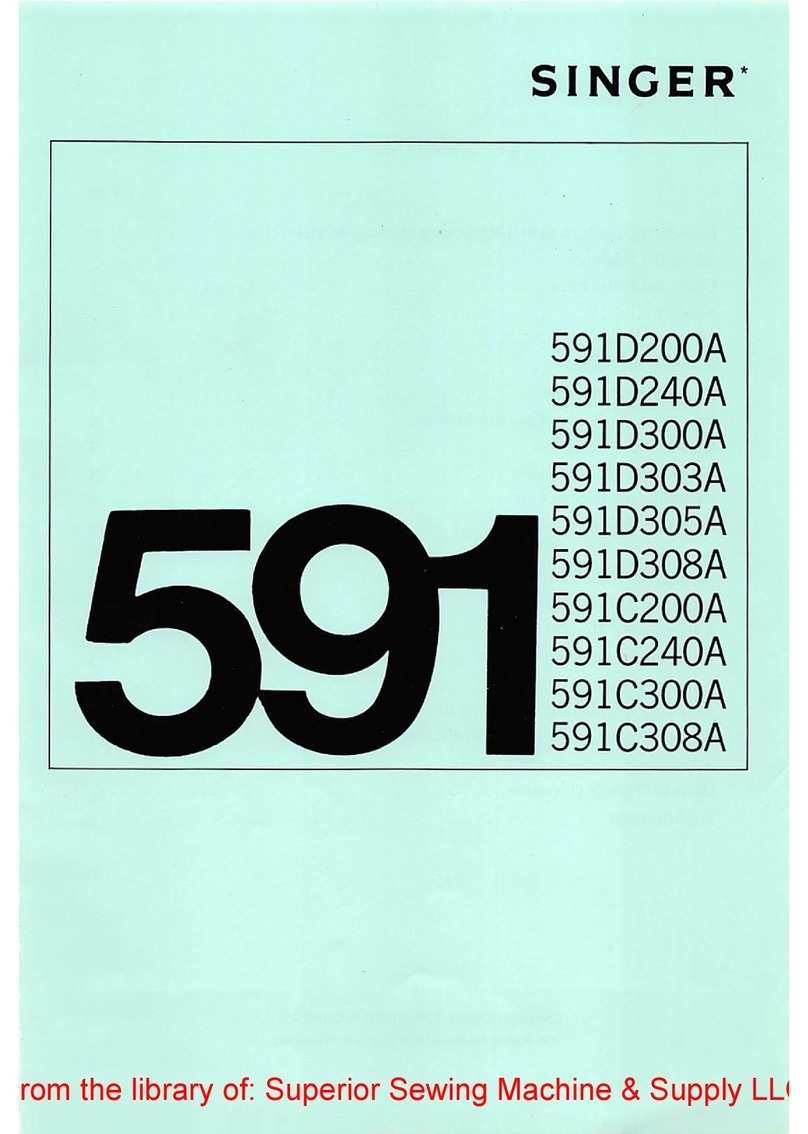 Singer 591D200A manual