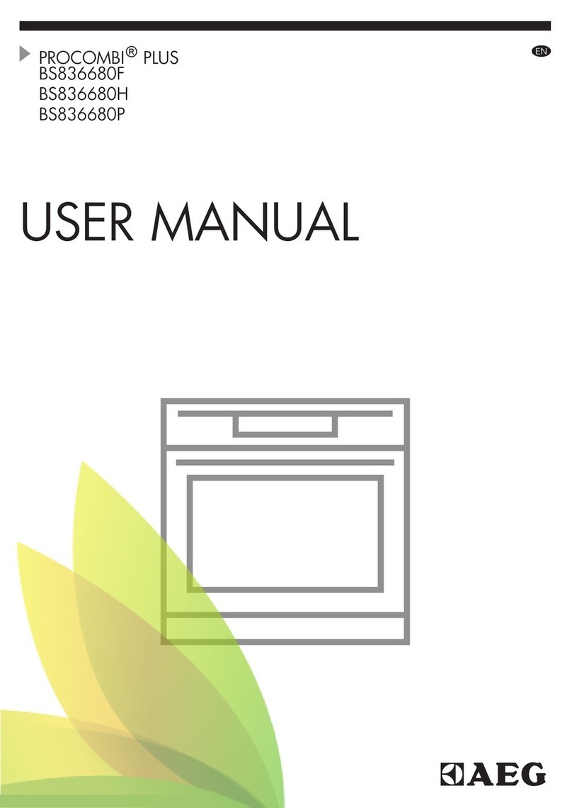 AEG BS836680F User manual