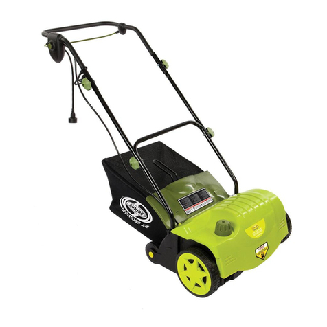 sunjoe AJ800E Operator's manual