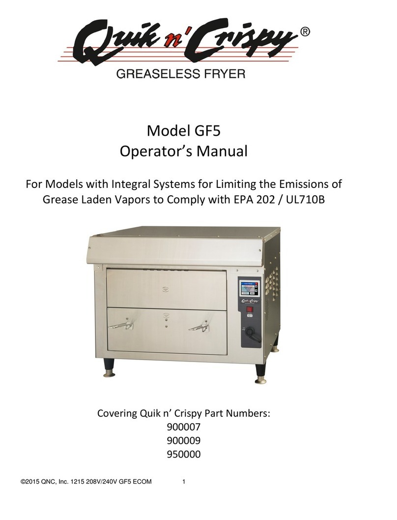 Quik n’ Crispy GF5 User manual