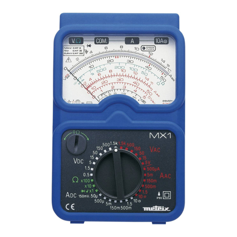 Metrix MX 1 User manual