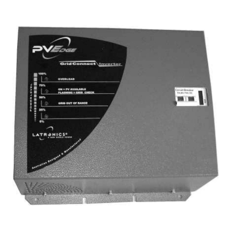 Latronics PV Edge Grid Connect instruction manual