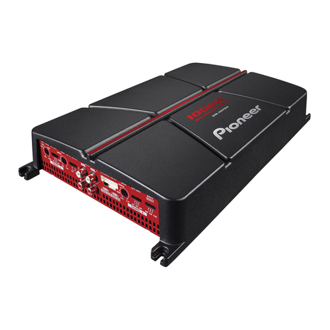 Pioneer GM-A6704 User manual
