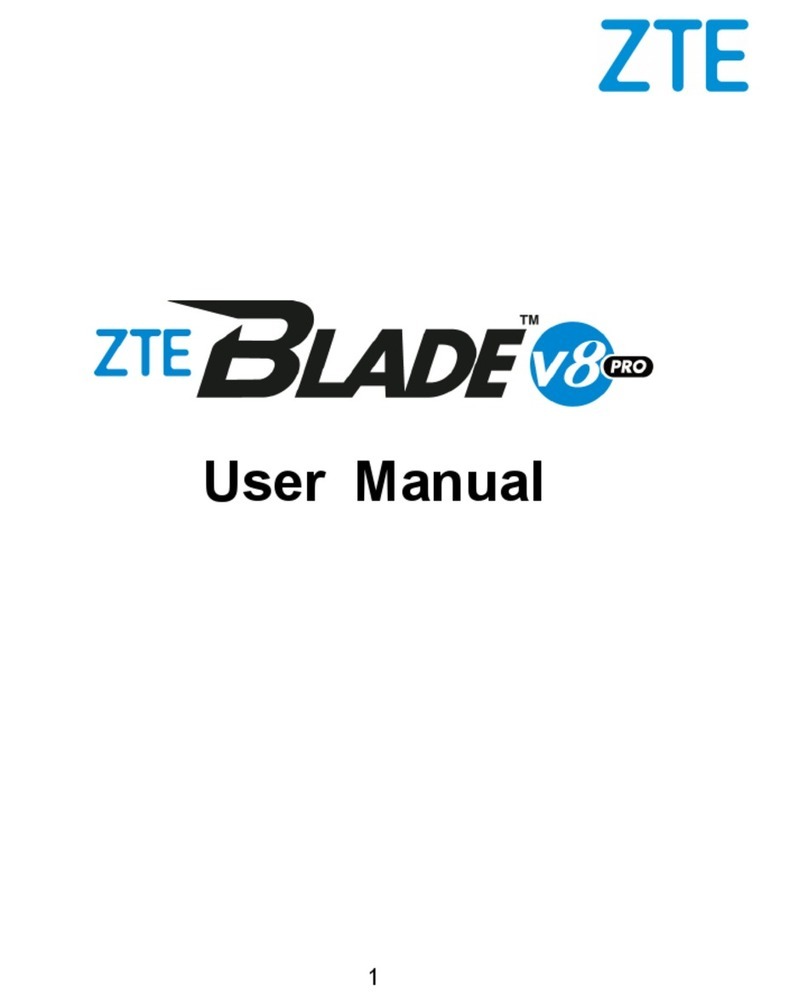 Zte blade V8 PRO User manual