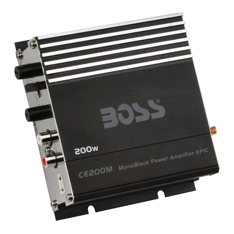 Boss Audio Systems CE200M User manual
