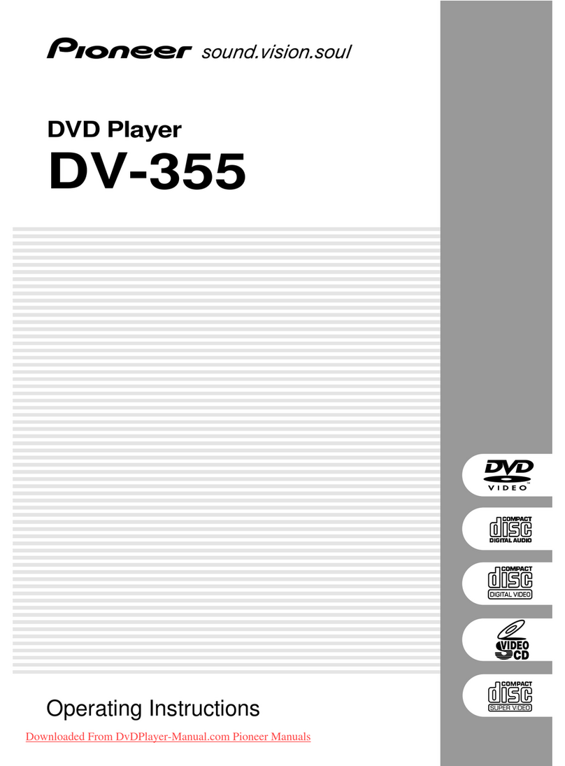 Pioneer DV-355 User manual