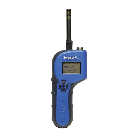 Delmhorst navigator pro User manual