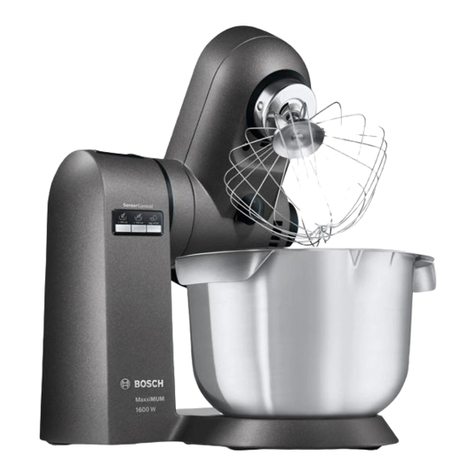 Bosch MUMXX Series User manual